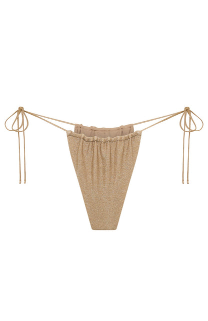Sorano Bikini Bottoms Gold Shimmer
