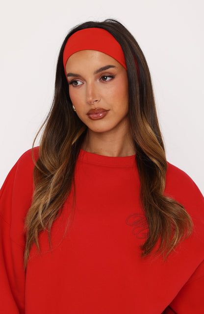 Studio 17 Tove 2 Pack Headband Red/Chocolate